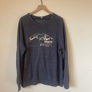 Seneca Rocks Pullover Blue Size 2XL